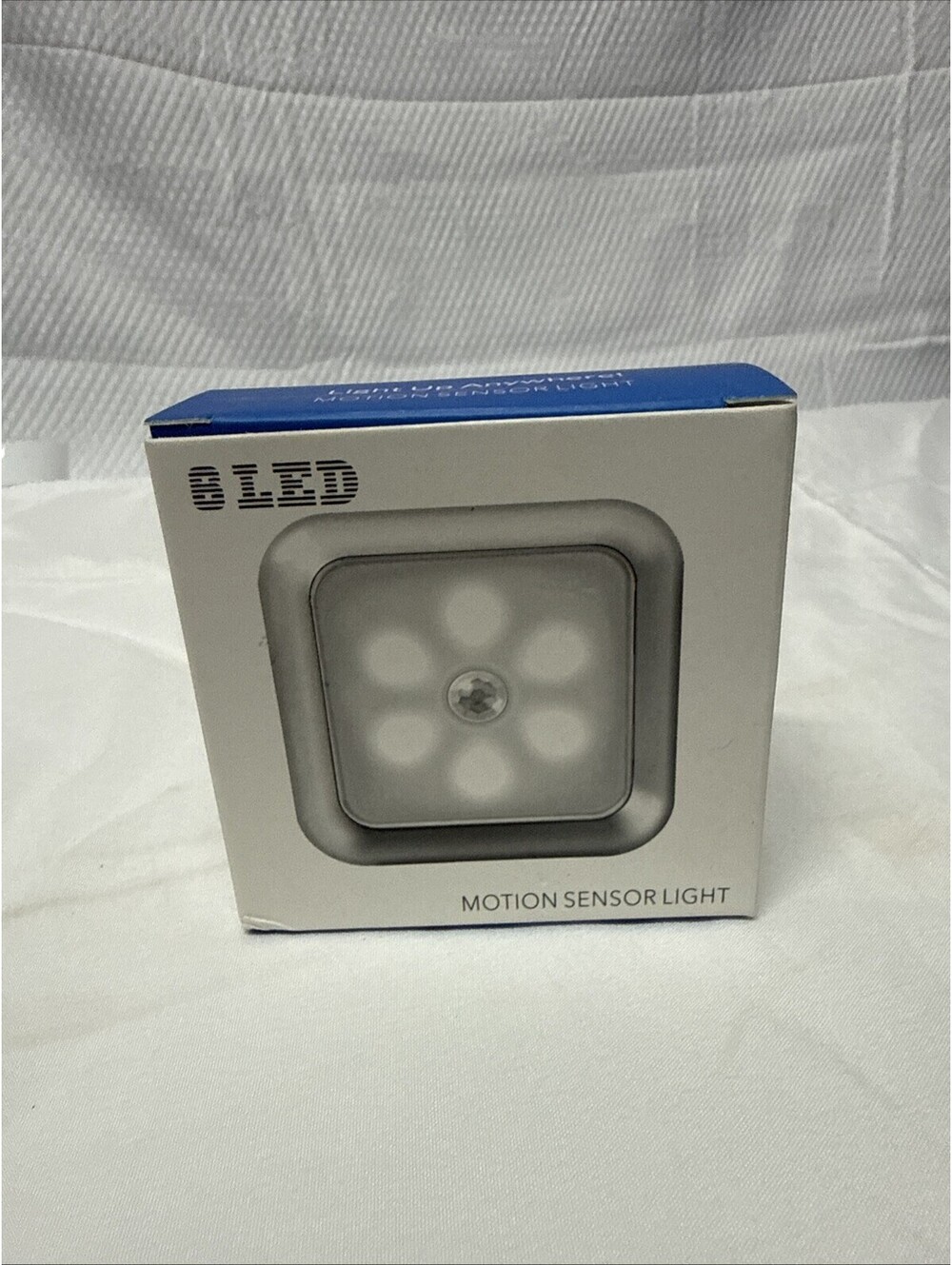 Night Light Motion Sensor LED Lights Magnetic Or Adhesive Battery NEW